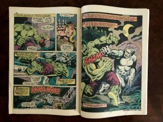 The Incredible Hulk 180 October 1974 Wolverine Cameo Marvel Comics With Stamp 5