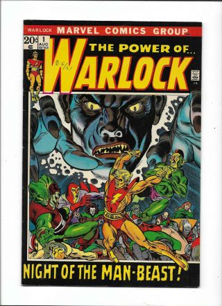 Warlock 1 [1972 Vg - Fn] " Night Of The Man - Beast "