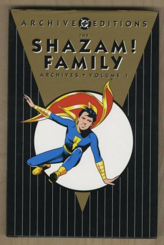 Shazam Family Golden Age Archives Vol.  1 Mac Raboy Otto Binder C.  C.  Beck Hc Nm