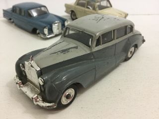 Vintage Meccano Dinky Toys 150 Rolls Royce Silver Wraith Gray Restore 1:43