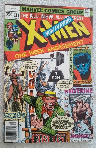 X - Men 111 8.  5 To 9.  0 Est Arcade Mind Games By Chris Claremont & John Byrne