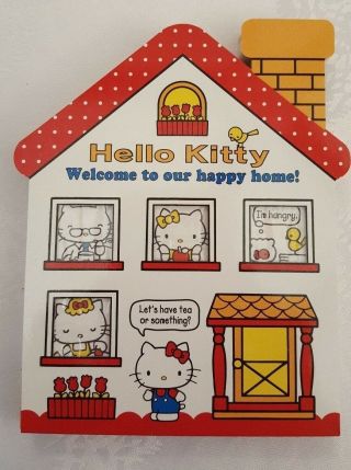 Sanrio Hello Kitty Notepad House