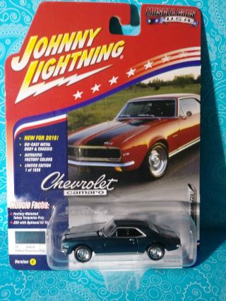 Johnny Lightning 1/64 Muscle Cars U.  S.  A 1967 Chevy Camaro Z 28 2016 Series