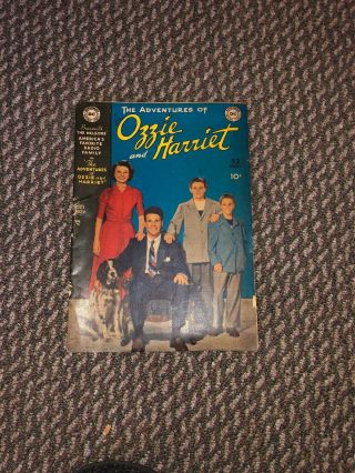 The Adventures Of Ozzie And Harriet Golden Age Comic Key No 1 Please Go By Photo