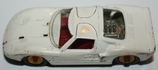 Matchbox Lesney 41C Ford GT White body with yellow hubs 3