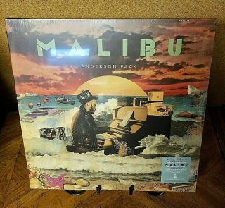 Anderson Paak - Malibu Orange Splatter Colored Vinyl 2xlp Limited Edition /500