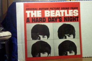 The Beatles Lp " A Hard Days Night " Capitol Records Still