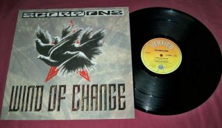 Scorpions Wind Of Change - 12 " Vinyl Ep,  Vertigo Verx54 A1 Uk 1990 - Vg