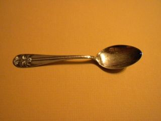 Philippine Sterling Silver Spoon Made By Watson,  " Gathering Rice ",  Manila,  P.  I.