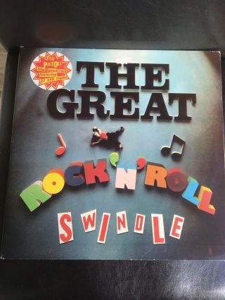 Sex Pistols Vinyl Lp The Great Rock N Roll Swindle