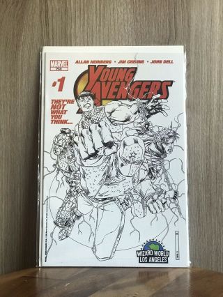 Young Avengers 1 - WWLA Sketch Variant 1st Kate Bishop NM/VF 5