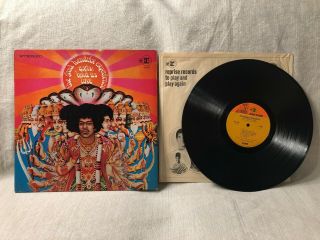 1968 Jimi Hendrix Axis Bold As Love Lp Two Tone Reprise Labels Rs 6281 Vg,  /vg,