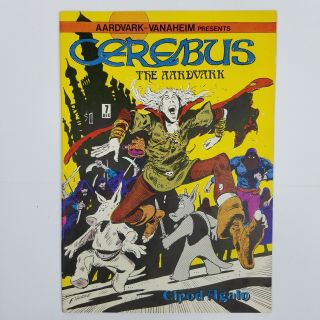 Cerebus The Aardvark No.  7 Dave Sim Comic Book In