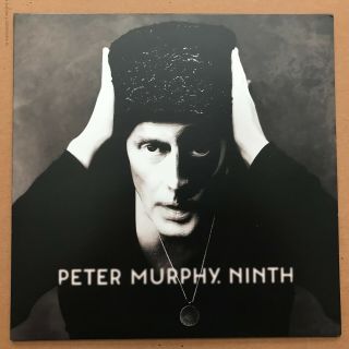 Peter Murphy,  Ninth,  Vinyl Rare - Hard To Find Lp Former Lead Singer Of Bauhaus