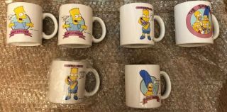 Vintage 2000 The Simpsons " Don’t Have A Cow " Coffee Cup/mug Fox