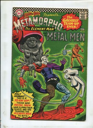 The Brave And Bold 66 (6.  0) Presents Metamorpho & Metal Man 1966