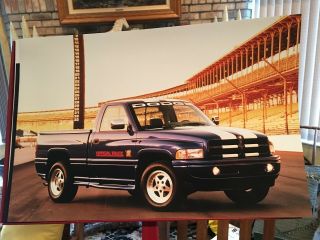 1996 Dodge Ram Indy 500 Pace Truck Press Kit 12x18 Inch Photo Poster Wow