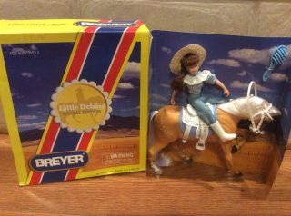 Breyer Little Debbie Special Edition Doll & Her Palomino Pony Ginger Nib