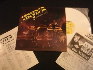 Stryper - Soldiers Under Command - 1985 White Vinyl 12  Lp Christian Metal