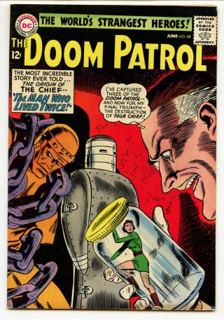 Jerry Weist Estate: The Doom Patrol 88 (dc 1964) Fn/vf No Res