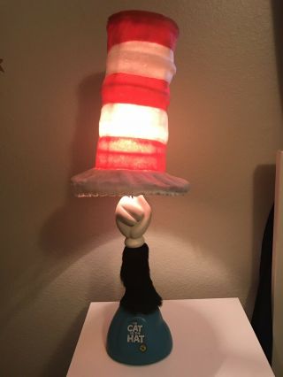 Cat In The Hat Lamp Vintage & Rare Dr.  Suess