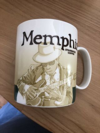Starbucks 2010 Collector Series Mug - Memphis - 16 Fl.  Oz