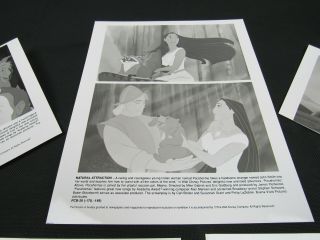 1995 Walt Disney Pictures Pocahontas Movie Press Kit Rare 8