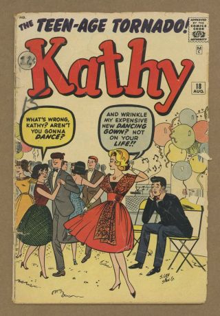 Kathy (2nd Series) 18 1962 Gd - 1.  8