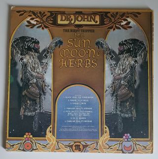 DR.  JOHN,  The Night Tripper The Sun Moon & Herbs 1971 US Atco LP Promo White Label 2