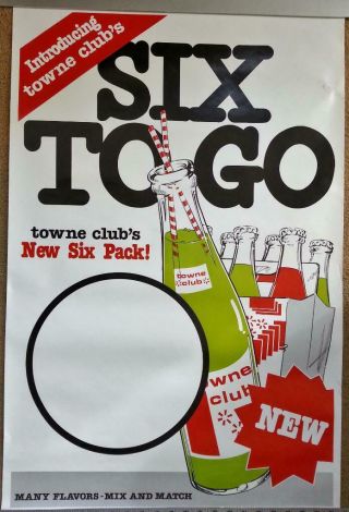 Six To Go Towne Club 1960 