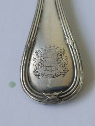 18th Century French Solid Silver Dining Fork Hallmarked Dead