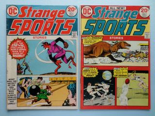 Strange Sports Stories 1 - 6. .  1973 Complete Dc Set