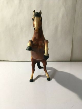Vintage Breyer Horse Molding Co.  U.  S.  A.  Rearing Stallion 3