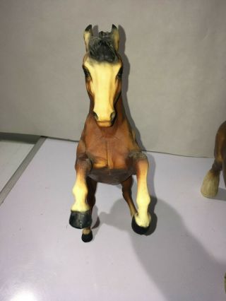 Vintage Breyer Horse Molding Co.  U.  S.  A.  Rearing Stallion 4