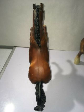 Vintage Breyer Horse Molding Co.  U.  S.  A.  Rearing Stallion 5