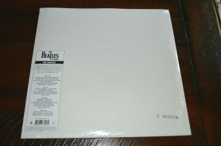 The Beatles - White Album Mono 2014 Audiophile Vinyl Record Lp Oop &