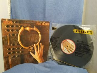 Kiss " (music From) The Elder " Vinyl Lp - 1981 Casablanca Nblp 7261 - Vg,  / Ex