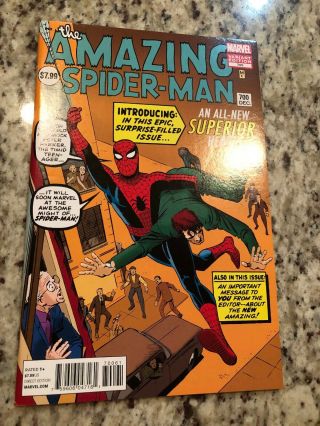 Spider - Man 700 Steve Ditko 1:200 Variant Marvel Comics Nm