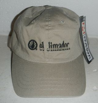 Nwt El Jimador Tequila Liquor Logo Baseball Hat Cap
