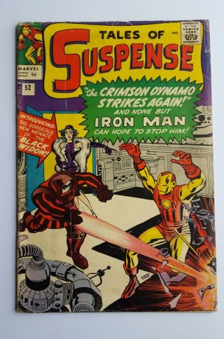 Tales Of Suspense 52 1st Appearance Of Black Widow Marvel Comic