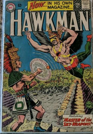 Hawkman 1 (apr - May 1964,  Dc)