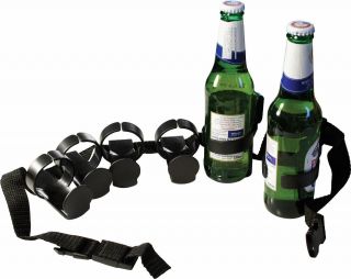 Beer Bottle Belt Holder Holds Six Bottles Of Lager Fun Novelty Christmas Gift