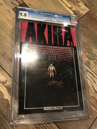 Akira 1 Cgc 9.  8 White Pages First Appearance Kaneda And Tetsuo First Print