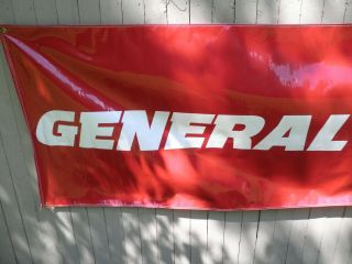 GENERAL TIRE BAY BANNER - - 9.  75 ' x 3 ' 2