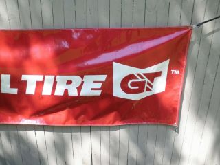 GENERAL TIRE BAY BANNER - - 9.  75 ' x 3 ' 3