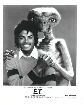 Michael Jackson ET box set,  press kit,  promo,  RARE LP,  book and poster,  - 4