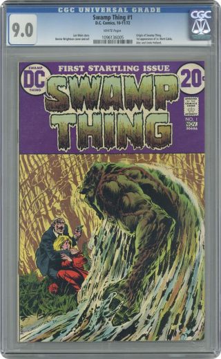 Swamp Thing (1st Series) 1 1972 Cgc 9.  0 1096136005