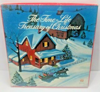 3x Lp Set - The Time - Life Treasury Of Christmas,  Stl - 107,  1986,  Digital