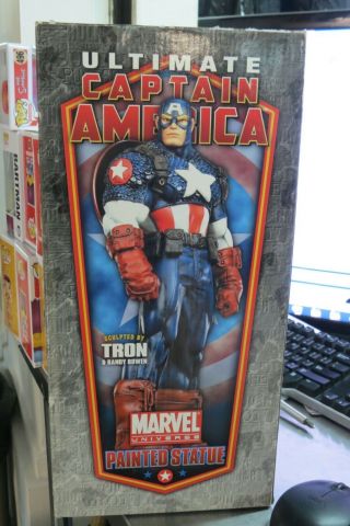 Bowen Designs Ultimate Captain America Statue Nt Dc Endgame Avengers Thanos