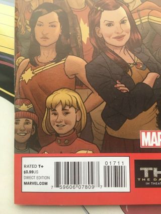 Captain Marvel 17 Kamala Khan/Ms.  Marvel Female Muslum Superhero Avengers Comic 4